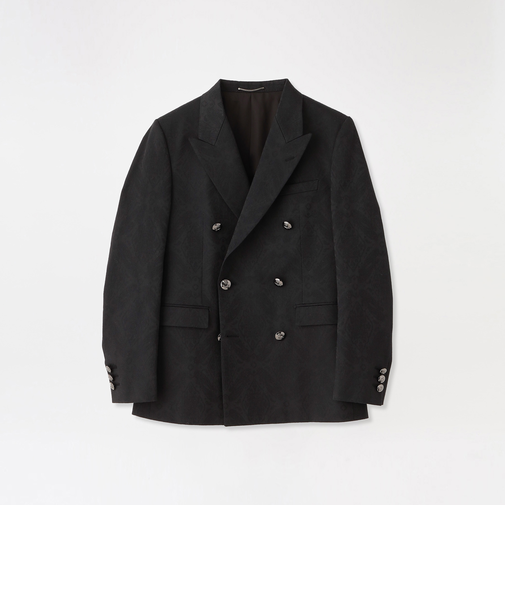 【Education from Youngmachines】オーナメントジャガード ダブルジャケット