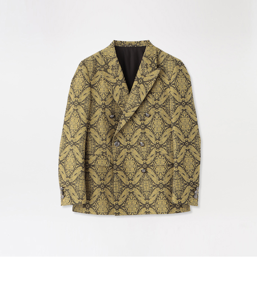 【Education from Youngmachines】オーナメントジャガード ダブルジャケット