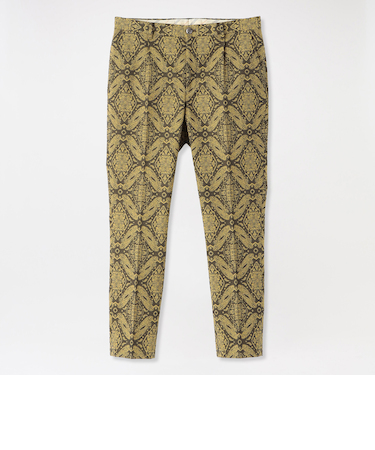 【Education from Youngmachines】オーナメントジャガード スラックス