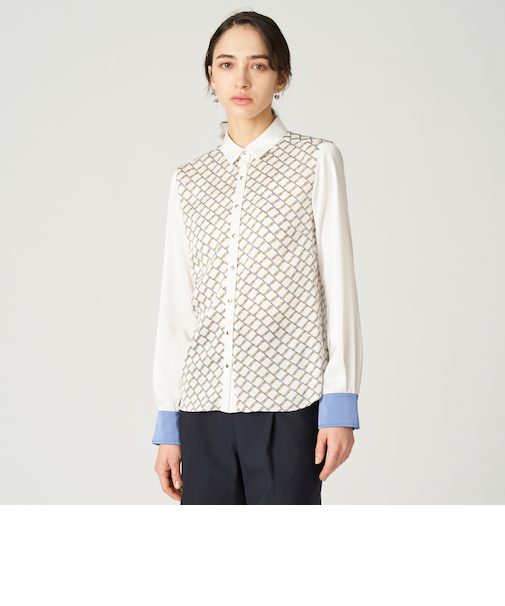 チェーンクレリックシャツ