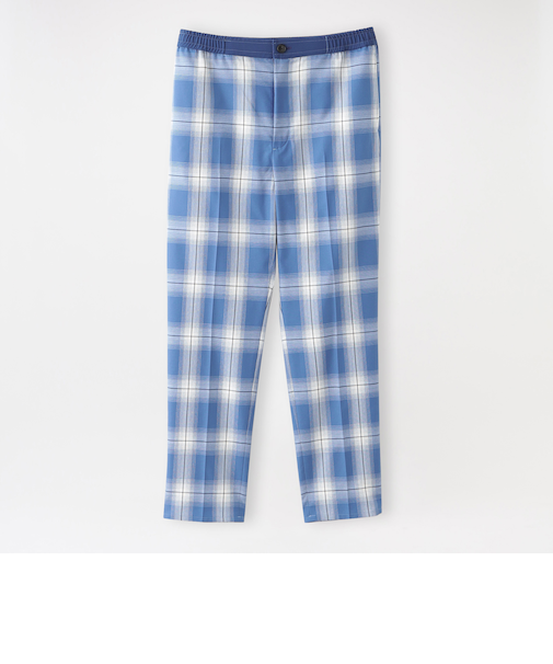 オンブレチェック イージースラックス