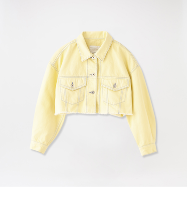 【ドラマ着用商品】クロップトデニムGジャン