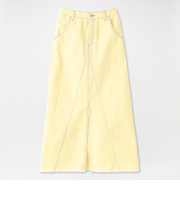 デニムカッティングスカート