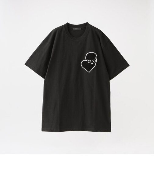 ラブスカルサガラワッペン クルーネックTシャツ