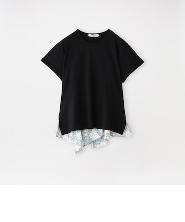 サテンジャカードフレアT