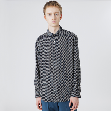 ビンテージジオメトリック シャツ