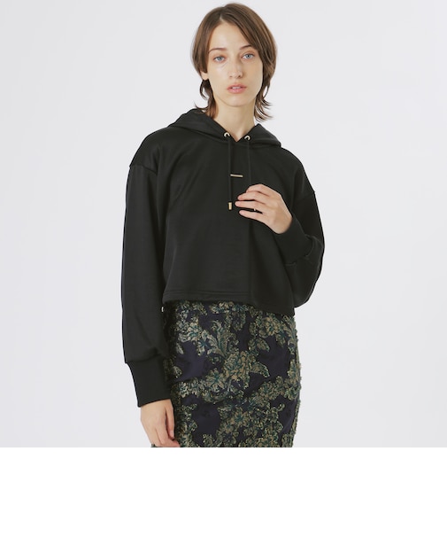 クロップドフーディ－