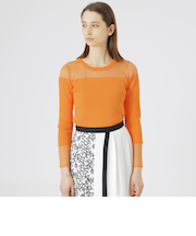 【ドラマ着用商品】シアーコンビニットプルオーバー