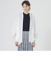 【ドラマ着用商品】バックプリーツシアースリーブシャツ