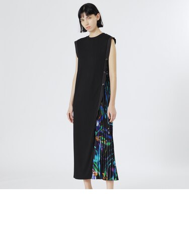 【KANAKO SASAKI】コラボレーション サイドブロッキングネオンドレス