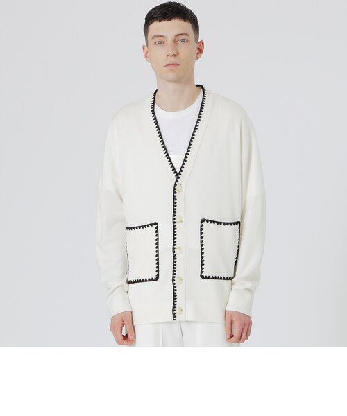 ペイズリーボアコンビカーデ｜ラブレスの通販｜&mall（アンドモール