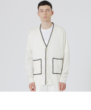 【UNISEX】エンブロイダリーカーディガン