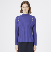 ショルダーカットアウトプルオーバー