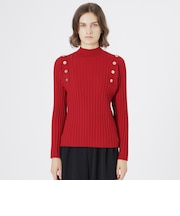 ショルダーカットアウトプルオーバー