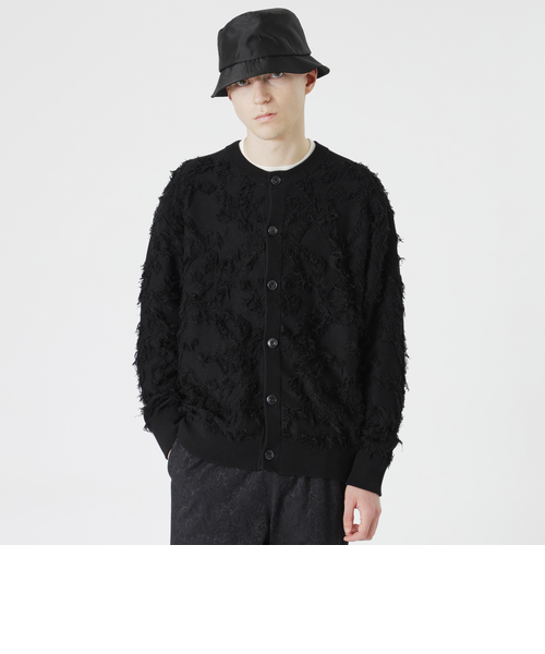 フリンジジャカードクルーカーディガン｜ラブレスの通販｜&mall