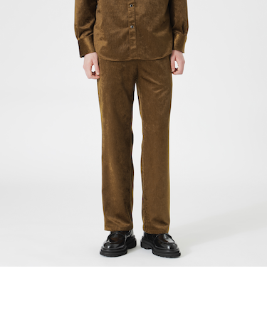 エンボスベロアイージーパンツ