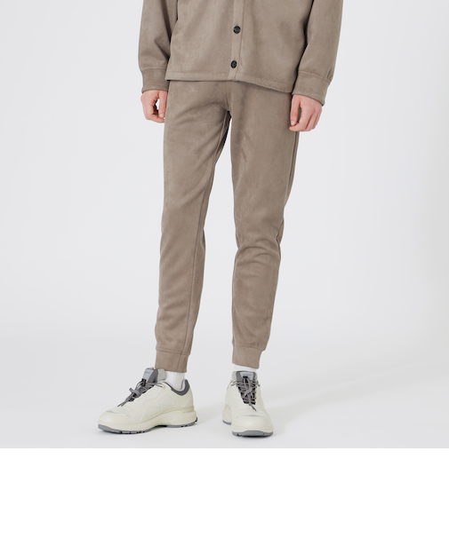 スエードライクジョガー