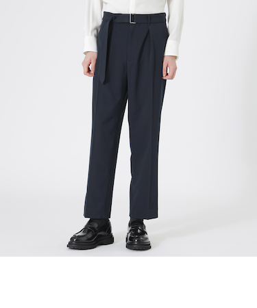 スーパークリースベルテッドスラックス