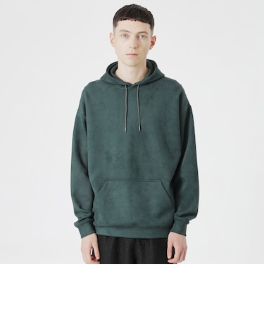 スエードライクパーカー