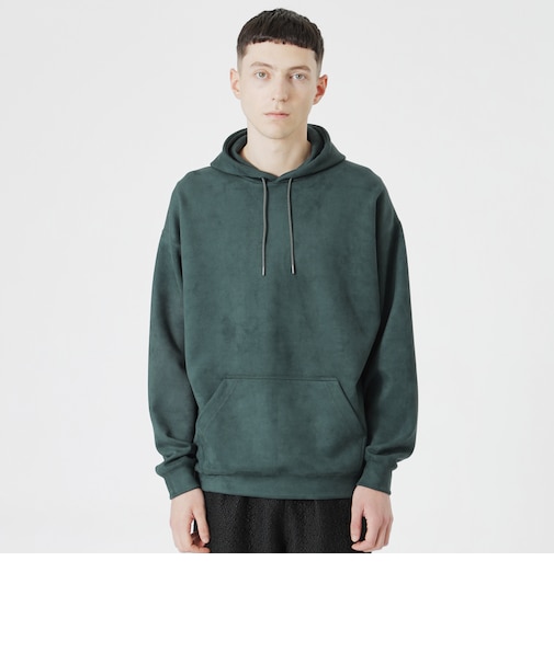 スエードライクパーカー