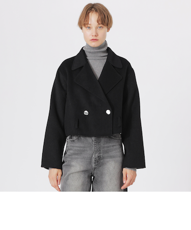 リバーウールショートトレンチ