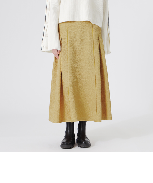 ジャカードフレアスカート