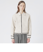 ブリリアントツイードブルゾン