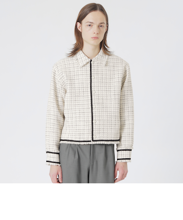 ブリリアントツイードブルゾン