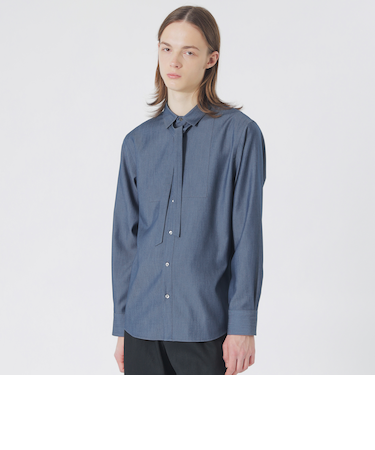 ツイルリボンタイシャツ