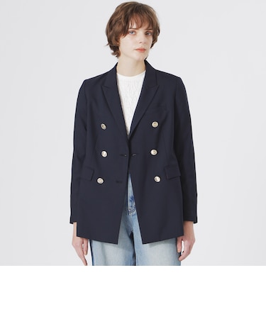 ダブルブレストブレザー