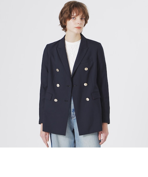 ダブルブレストブレザー