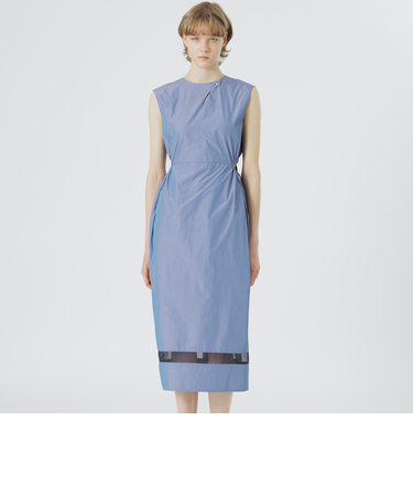 カットアウトコクーンワンピース