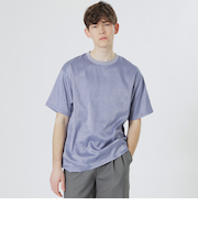 サテンジャカードTシャツ