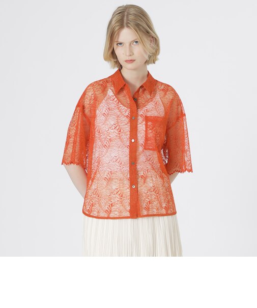 ラッセルレースブラウス