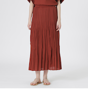 エージングドビーギャザースカート