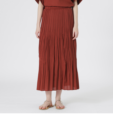 エージングドビーギャザースカート