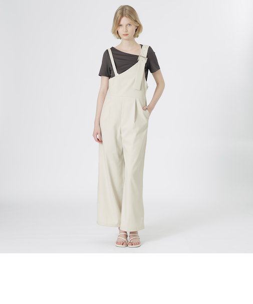 アシンメトリーサロペット