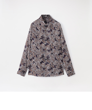 シアーペイズリーシャツ