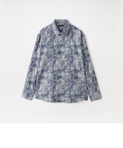 ニュアンスジャガードシャツ