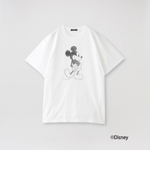 【ミッキーマウス / LOVELESS限定】プリントTシャツ(バックスタイル)
