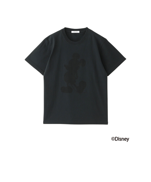 【ミッキーマウス / LOVELESS限定】プリントTシャツ(フロントシルエットスタイル)
