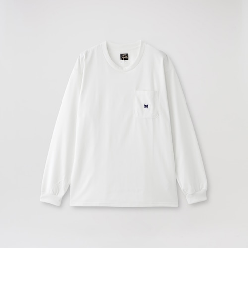 Needles/ニードルズ】ロンT L/S Crew Neck Tee - Poly Jersey Needles/ニードルズ】ロンT L/S Crew Neck Tee - Poly Jersey