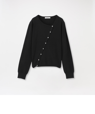 バイアスフロントカーディガン