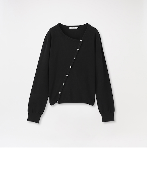 バイアスフロントカーディガン