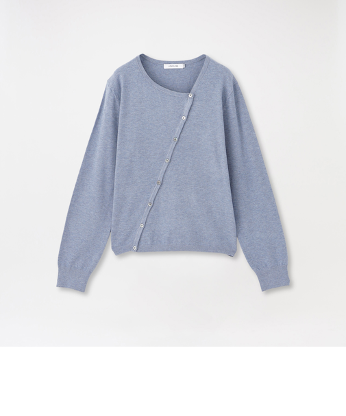 バイアスフロントカーディガン