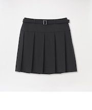 プリーツミニスカート