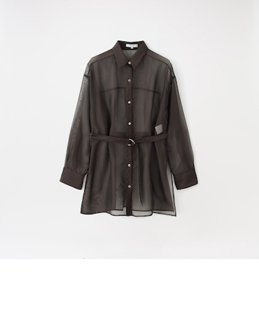 シフォンジーシアーシャツ