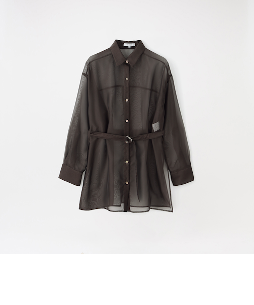 シフォンジーシアーシャツ