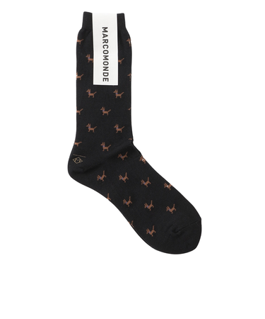 【MARCOMONDE/マルコモンド】ソックス ”Turkey” pattern 08 SC25A-008