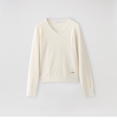 ラメハイゲージVネック